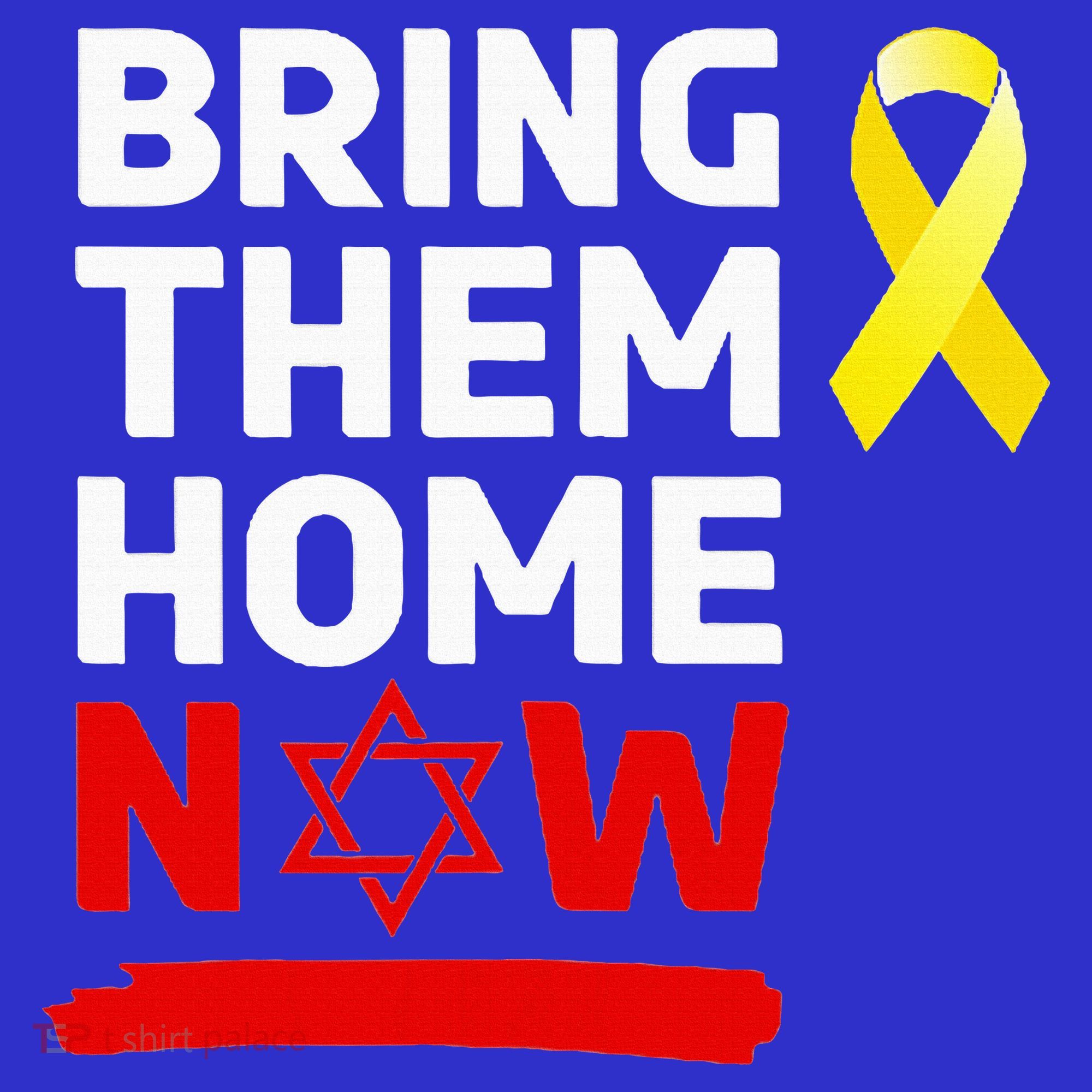 Israel Yellow Ribbon Symbol Bring Them Back Home Now Women's Tank Top