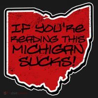 If You're Reading This Michigan Sucks Funny Ohio Polo thumb 3