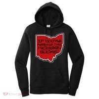 If You're Reading This Michigan Sucks Funny Ohio Women's Hoodie thumb 0