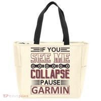 If You See Me Collapse Pause Garmin Tote Bag thumb 0