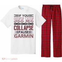 If You See Me Collapse Pause Garmin Pajama Set thumb 0
