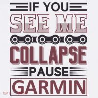 If You See Me Collapse Pause Garmin Women's Hoodie thumb 2