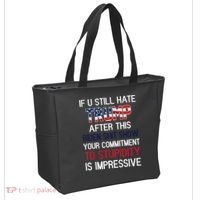 If You Still Hate Trump After This Biden Shit Show Funny Tote Bag thumb 2