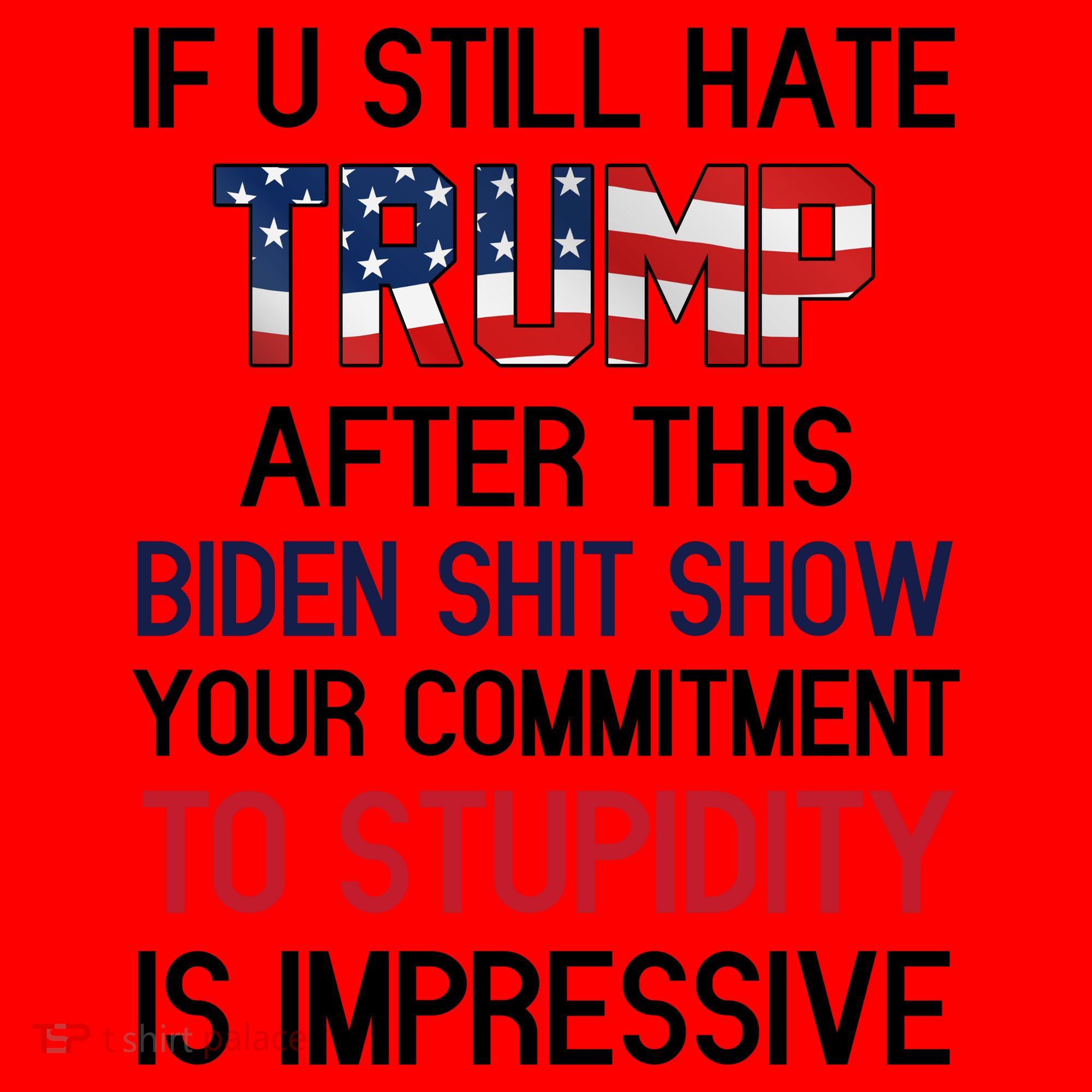 If You Still Hate Trump After This Biden Shit Show Funny Santa Hat