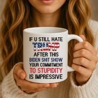 If You Still Hate Trump After This Biden Shit Show Funny Coffee Mug thumb 3