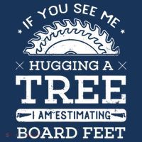 If You See Me Hugging A Tree Woodworking Lumberjack Baby Bodysuit thumb 2