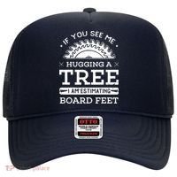 If You See Me Hugging A Tree Woodworking Lumberjack Hat thumb 0