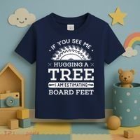 If You See Me Hugging A Tree Woodworking Lumberjack Toddler T-Shirt thumb 3