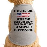 If You Still Hate Trump After This Stupidity Is Impressive Funny Doggie Tank thumb 0