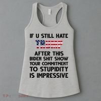 If You Still Hate Trump After This Stupidity Is Impressive Funny Women's Tank Top thumb 3