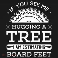 If You See Me Hugging A Tree Woodworking Lumberjack Sweatshirt thumb 3