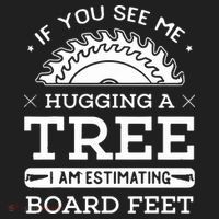 If You See Me Hugging A Tree Woodworking Lumberjack Beanie thumb 2