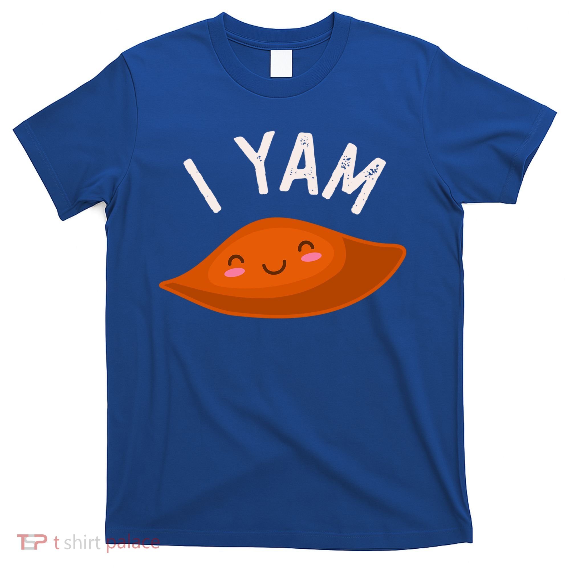 I Yam Shes My Sweet Potato Couples Matching Thanksgiving Gift T-Shirt