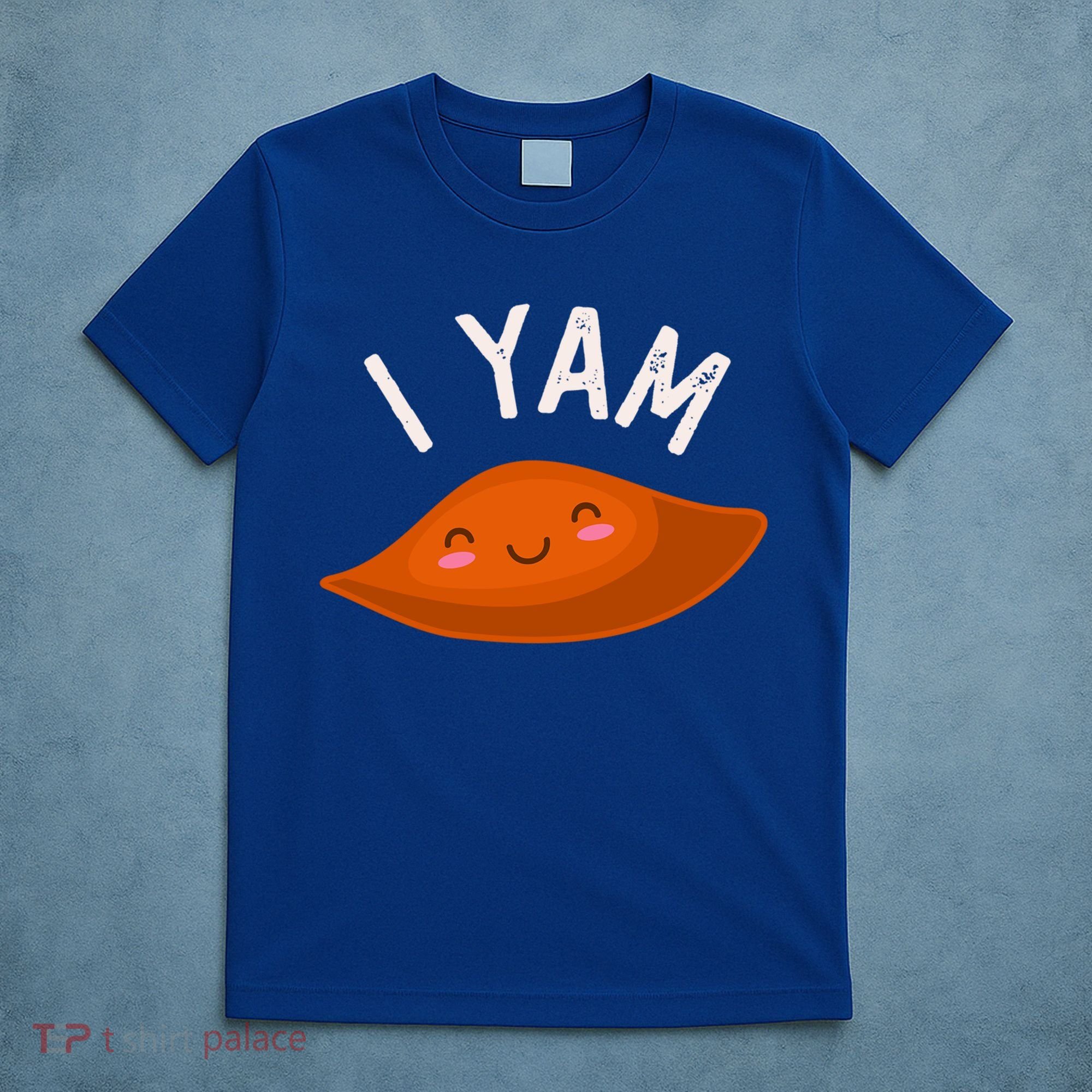 I Yam Shes My Sweet Potato Couples Matching Thanksgiving Gift T-Shirt