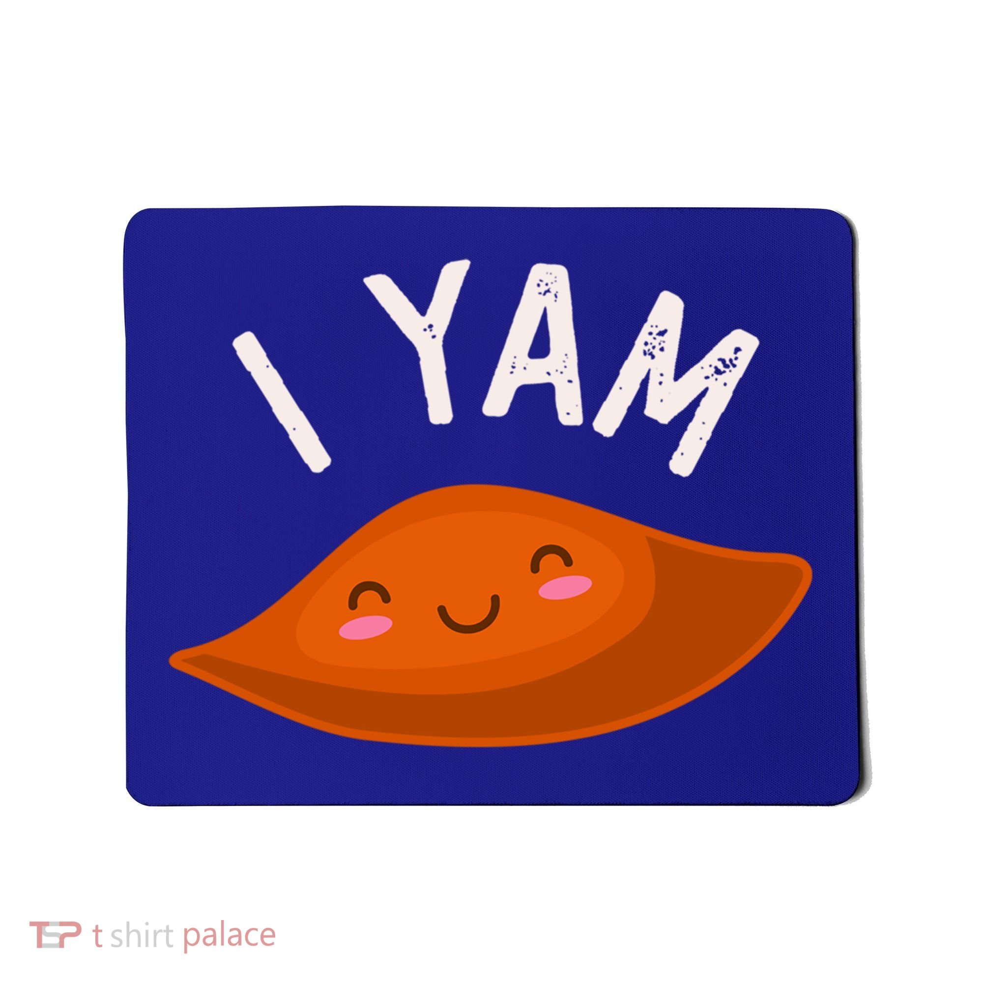 I Yam Shes My Sweet Potato Couples Matching Thanksgiving Gift Mousepad