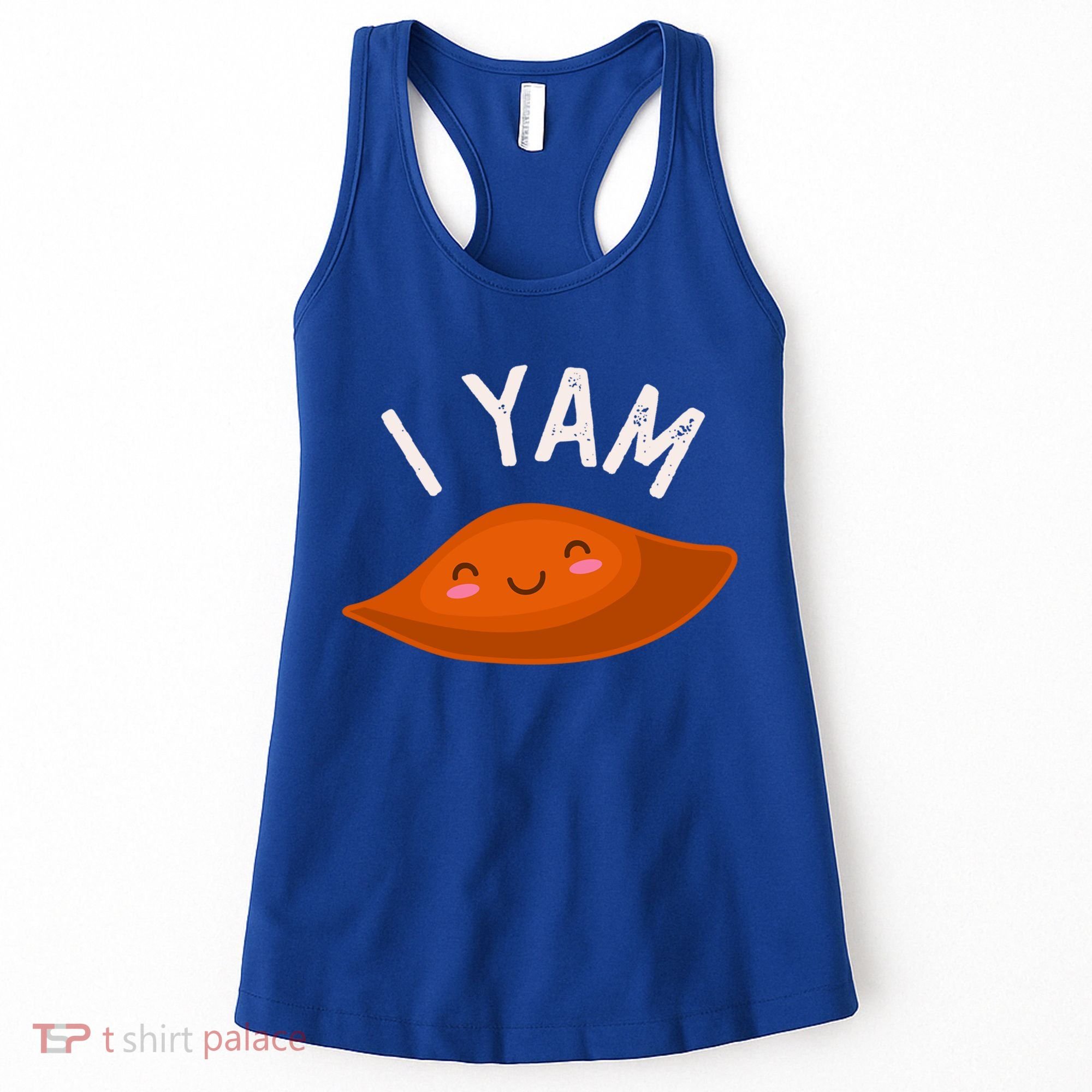 I Yam Shes My Sweet Potato Couples Matching Thanksgiving Gift Women's Tank Top