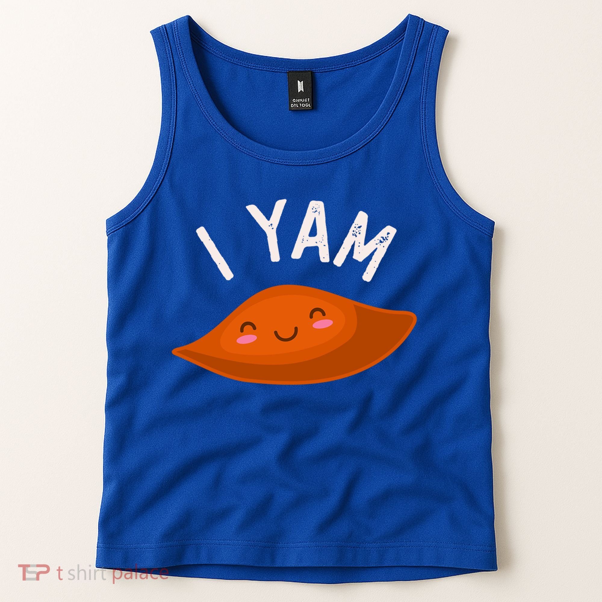 I Yam Shes My Sweet Potato Couples Matching Thanksgiving Gift Tank Top