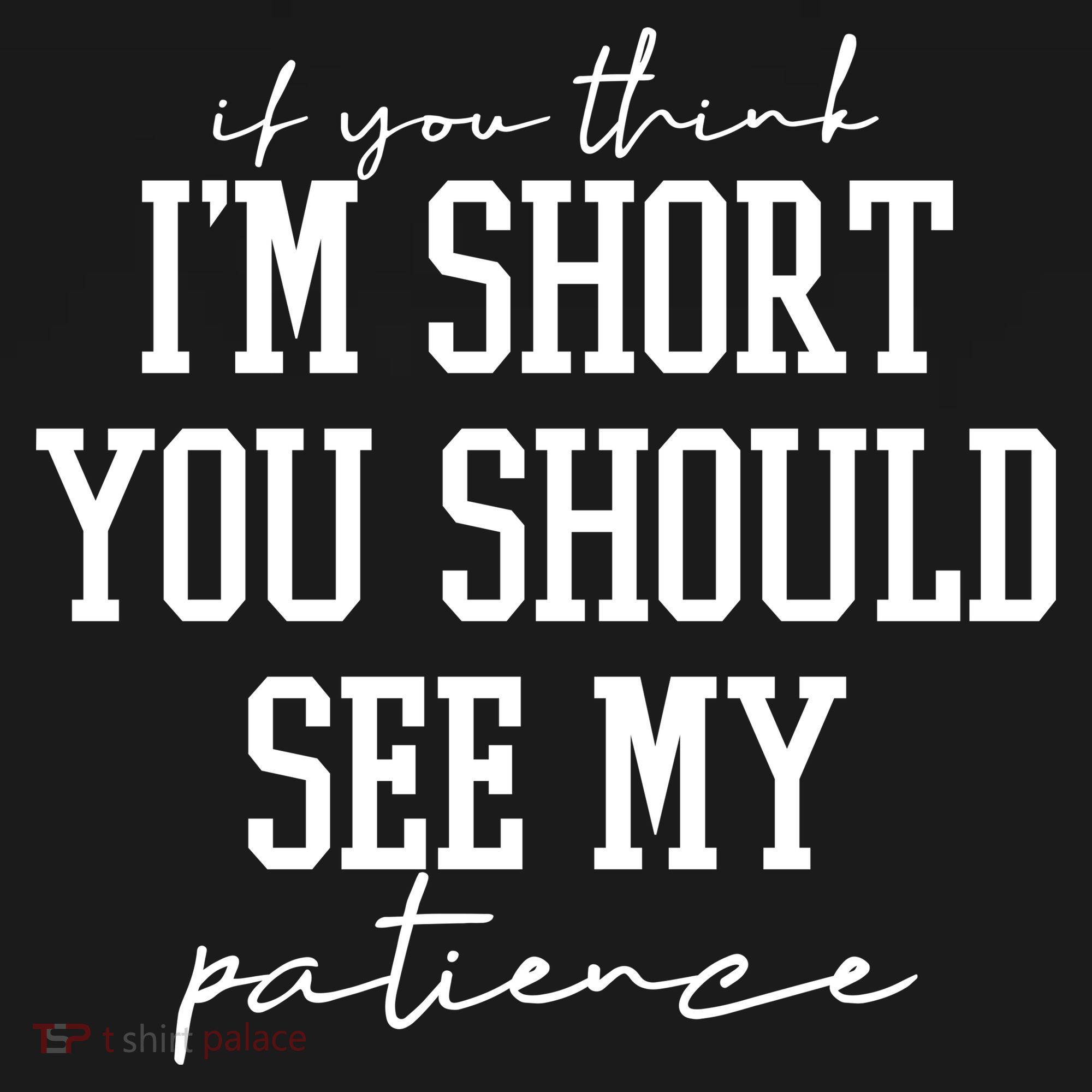 If You Think Im Short You Should See My Patience Coaster