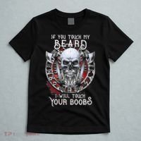 If You Touch My Beard I Will Touch Your Boobs T-Shirt thumb 5