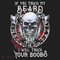 If You Touch My Beard I Will Touch Your Boobs Hat thumb 2
