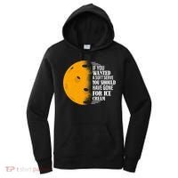 If You Wanted A Soft Serve Funny Pickleball TShirt Women's Hoodie thumb 0