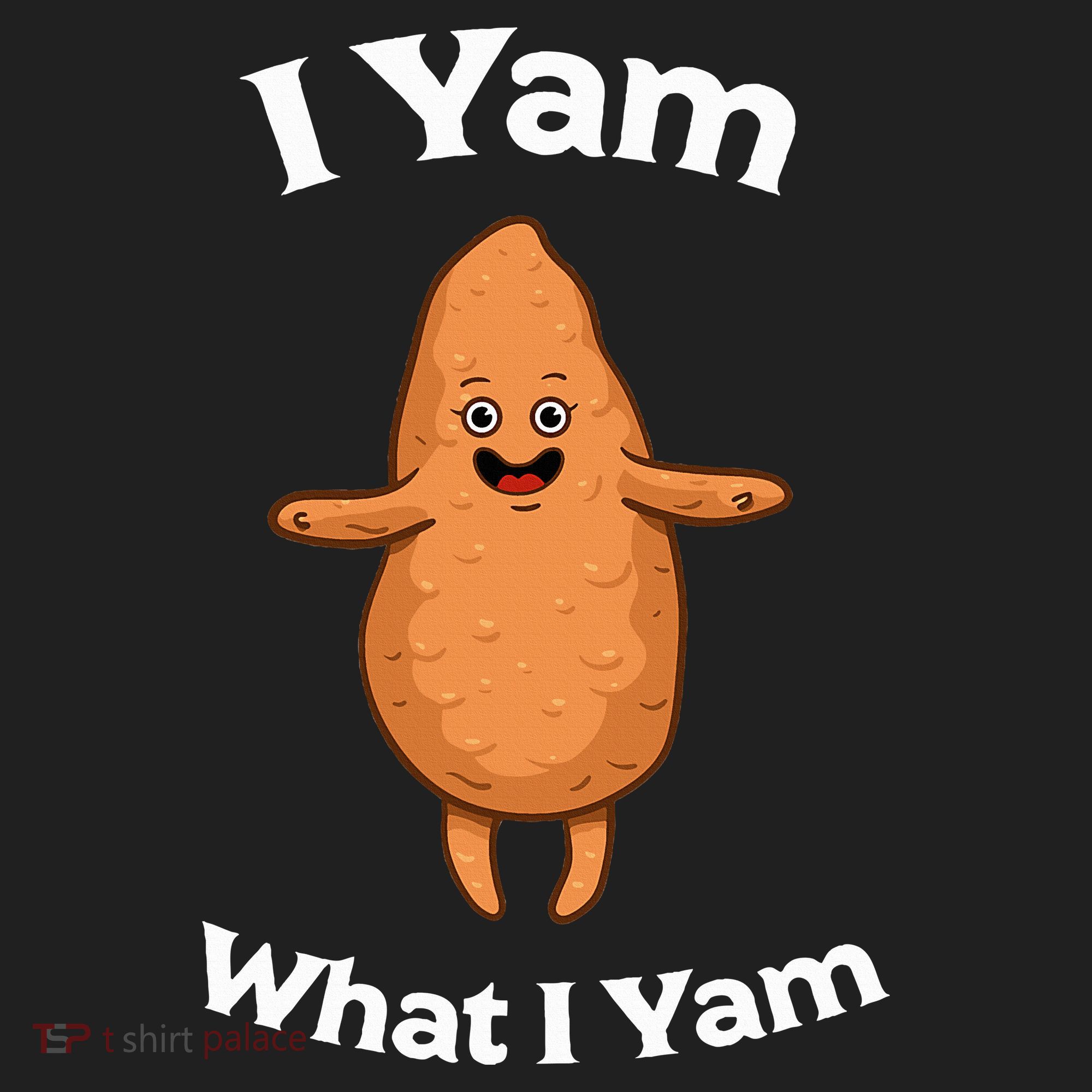 I Yam What I Yam Dancing Sweet Potato Thanksgiving Hat