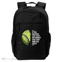 If You Wanted A Soft Serve Funny Tennis Player Backpack thumb 0