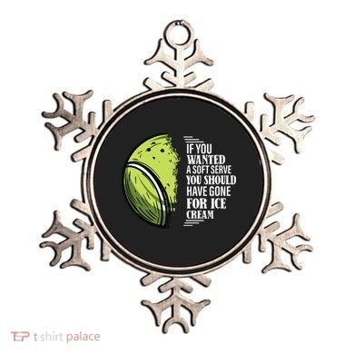 If You Wanted A Soft Serve Funny Tennis Player Ornament
