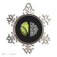 If You Wanted A Soft Serve Funny Tennis Player Ornament thumb 0