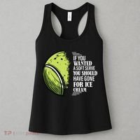 If You Wanted A Soft Serve Funny Tennis Player Women's Tank Top thumb 3