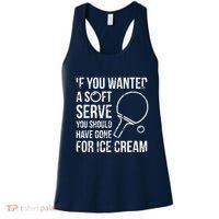 If You Wanted A Soft Serve Ping Pong Women's Tank Top thumb 0