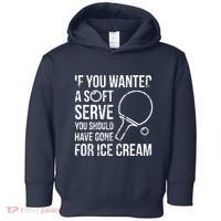 If You Wanted A Soft Serve Ping Pong Toddler Hoodie thumb 0