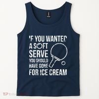 If You Wanted A Soft Serve Ping Pong Tank Top thumb 2