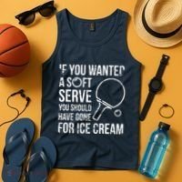 If You Wanted A Soft Serve Ping Pong Tank Top thumb 4