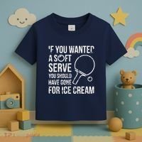 If You Wanted A Soft Serve Ping Pong Toddler T-Shirt thumb 3