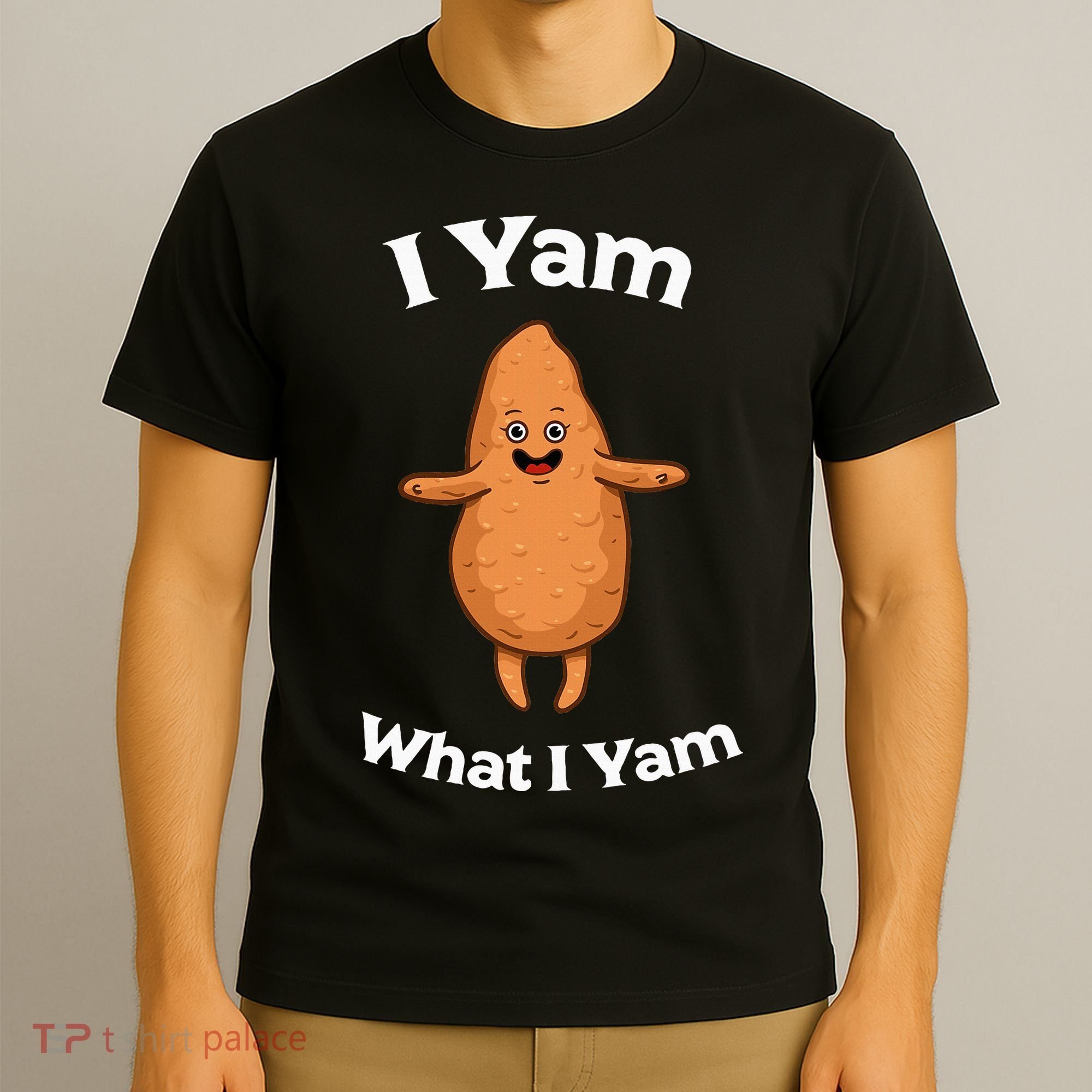 I Yam What I Yam Dancing Sweet Potato T-Shirt