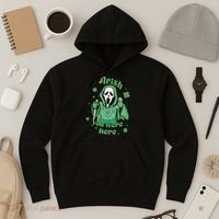 Irish You Were Here Horror Scary Patrick's Day Ghostface Hoodie thumb 3