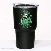 Irish You Were Here Horror Scary Patrick's Day Ghostface Tumbler thumb 0