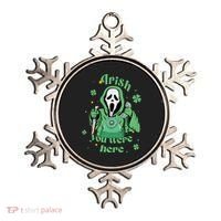 Irish You Were Here Horror Scary Patrick's Day Ghostface Ornament thumb 0