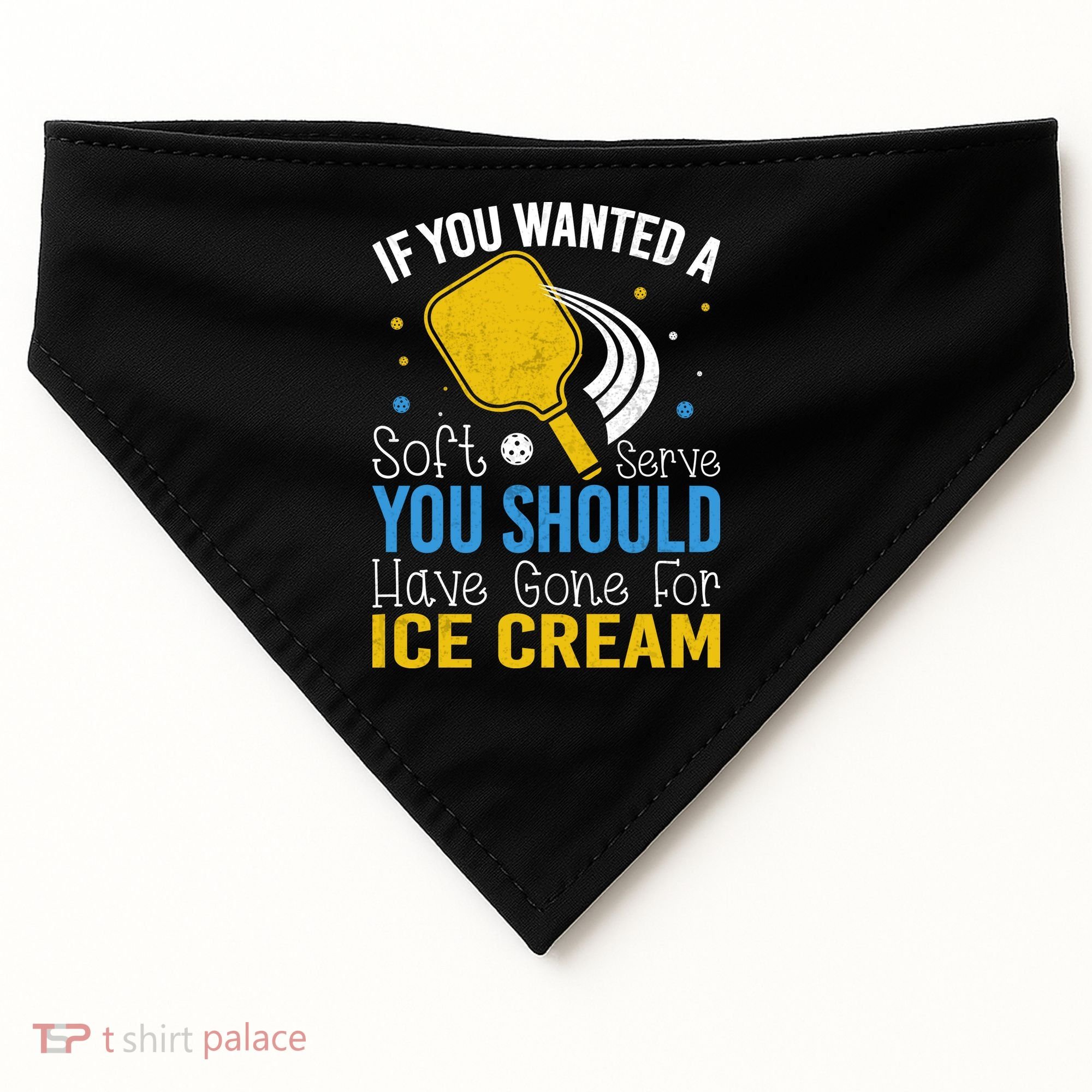 If You Wanted Soft Serve You Should Have Gone For Ice Cream USA-Made Doggie Bandana