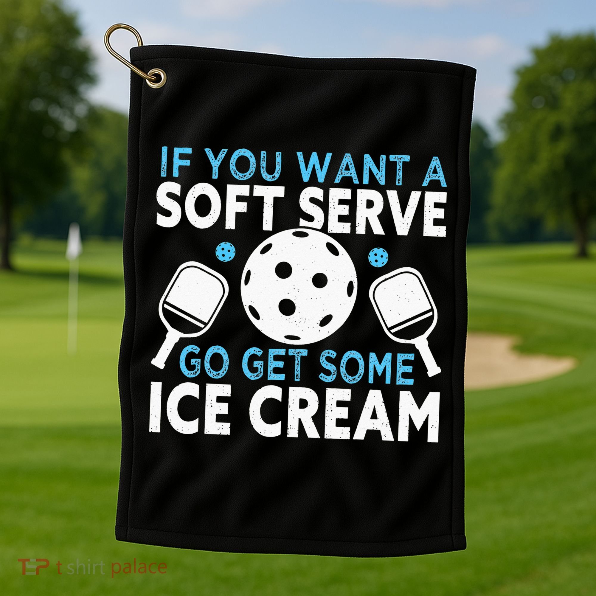 If you want a soft serve go get some Ice Cream Golf Towel
