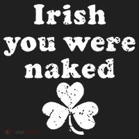 Irish You Were Naked St Patrick's Day Beanie thumb 2