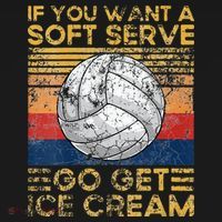 If You Want A Soft Serve Go Get Ice Cream Volleyball Women's Tank Top thumb 5