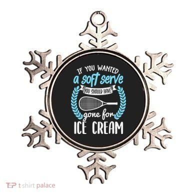 If You Wanted A Soft Serve - Funny Pickleball Player Ornament