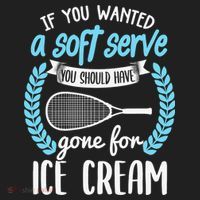 If You Wanted A Soft Serve - Funny Pickleball Player Hat thumb 2