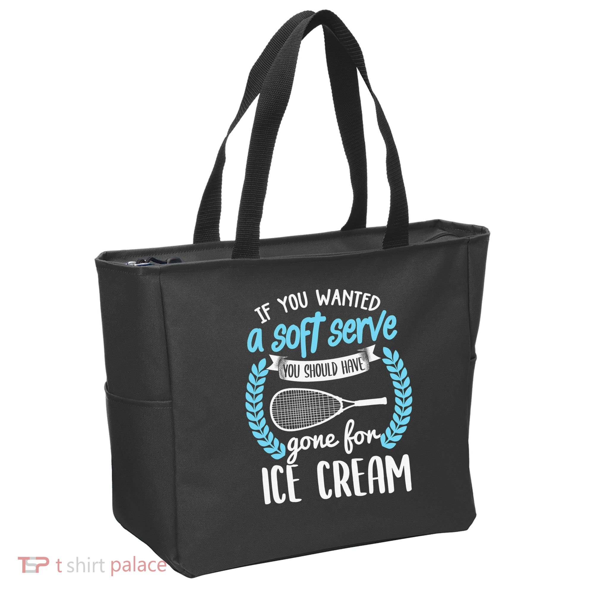 If You Wanted A Soft Serve - Funny Pickleball Player Tote Bag