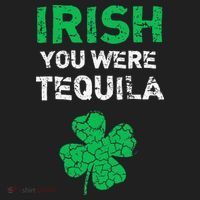 Irish You Were Tequila Funny St. Saint Patrick's Day Tumbler thumb 3