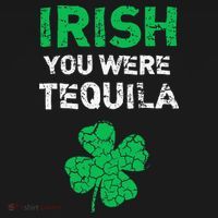 Irish You Were Tequila Funny St. Saint Patrick's Day Women's Tank Top thumb 5