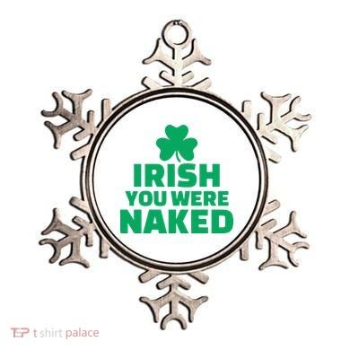 Irish You Were Naked Gift, St Patrick's Day Ornament