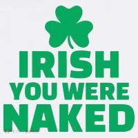 Irish You Were Naked Gift, St Patrick's Day Women's Tank Top thumb 5